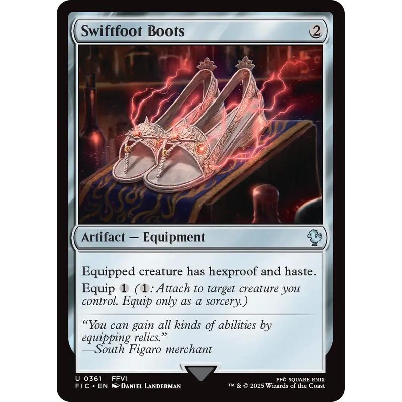 Swiftfoot Boots (Surge Foil) [FINAL FANTASY Commander]
