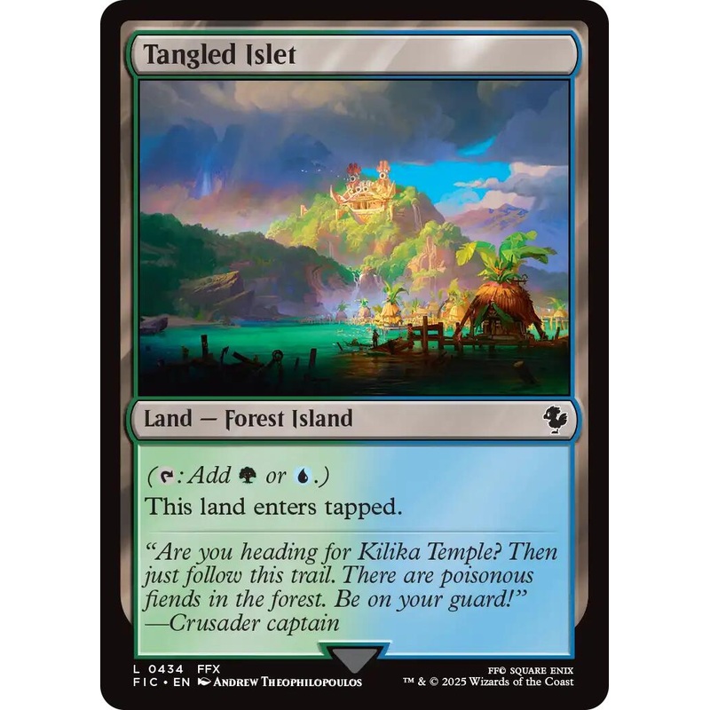 Tangled Islet (Surge Foil) [FINAL FANTASY Commander]