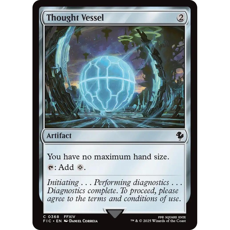 Thought Vessel (Surge Foil) [FINAL FANTASY Commander]