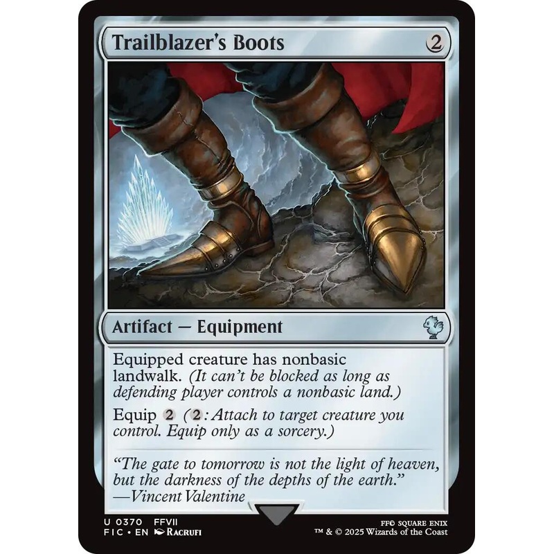 Trailblazer's Boots (Surge Foil) [FINAL FANTASY Commander]