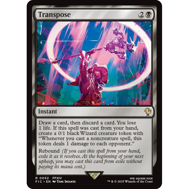 Transpose (Surge Foil) [FINAL FANTASY Commander]