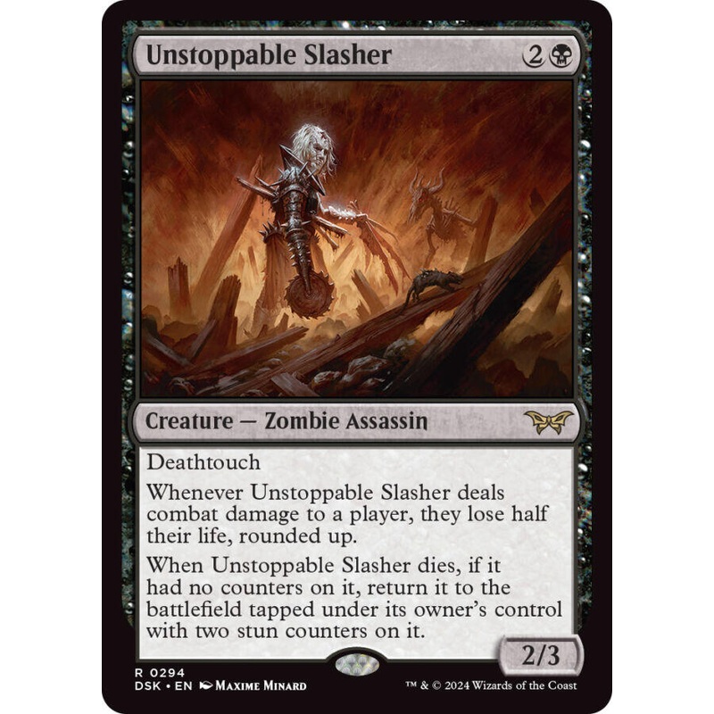 Unstoppable Slasher (0294) [Duskmourn: House of Horror]