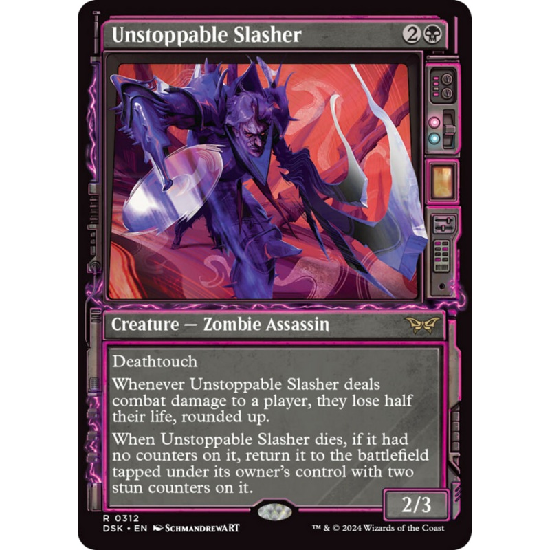Unstoppable Slasher (Showcase) [Duskmourn: House of Horror]