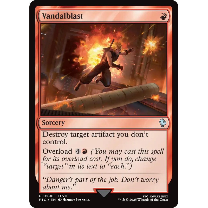 Vandalblast (Surge Foil) [FINAL FANTASY Commander]