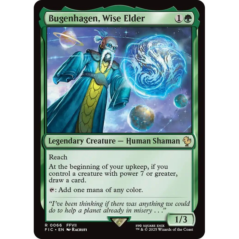 Bugenhagen, Wise Elder (Surge Foil) [FINAL FANTASY Commander]