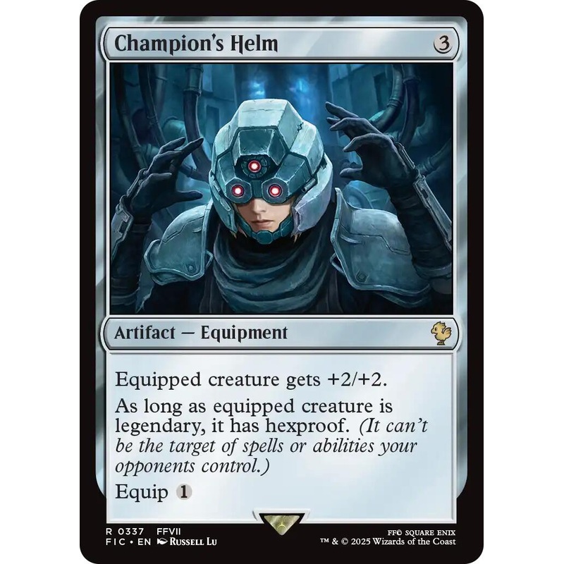 Champion's Helm (Surge Foil) [FINAL FANTASY Commander]