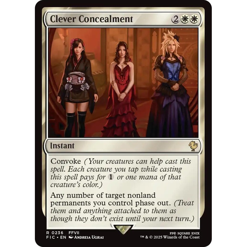 Clever Concealment (Surge Foil) [FINAL FANTASY Commander]