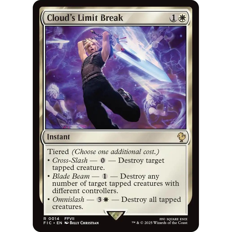 Cloud's Limit Break (Surge Foil) [FINAL FANTASY Commander]