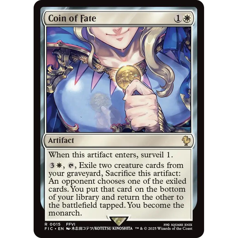Coin of Fate (Surge Foil) [FINAL FANTASY Commander]