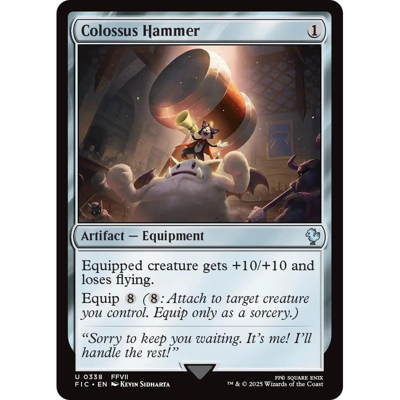 Colossus Hammer (Surge Foil) [FINAL FANTASY Commander]