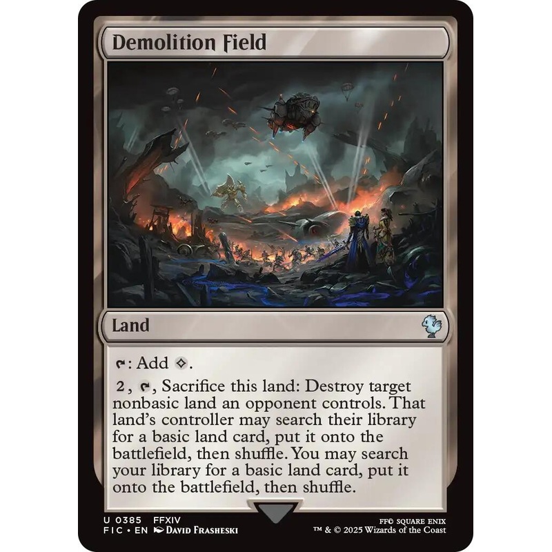 Demolition Field (Surge Foil) [FINAL FANTASY Commander]