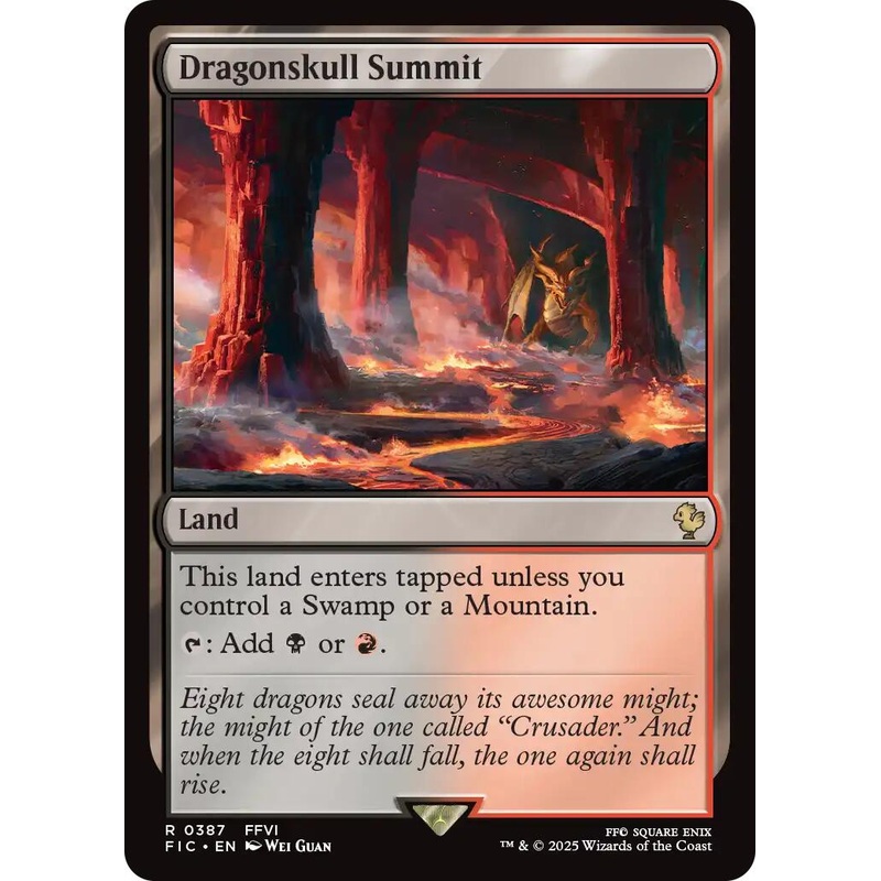 Dragonskull Summit (Surge Foil) [FINAL FANTASY Commander]