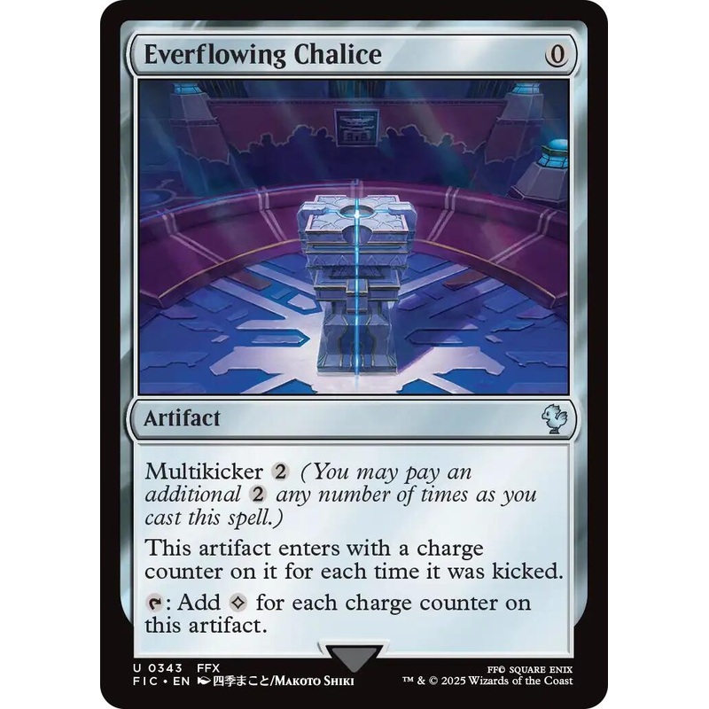 Everflowing Chalice (Surge Foil) [FINAL FANTASY Commander]