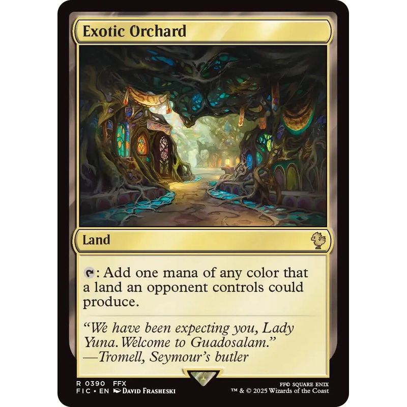 Exotic Orchard (Surge Foil) [FINAL FANTASY Commander]