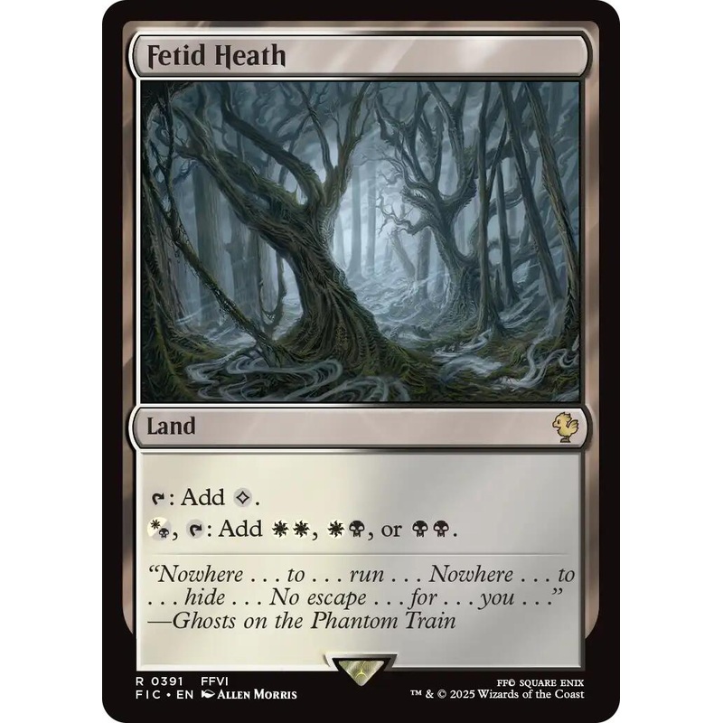 Fetid Heath (Surge Foil) [FINAL FANTASY Commander]
